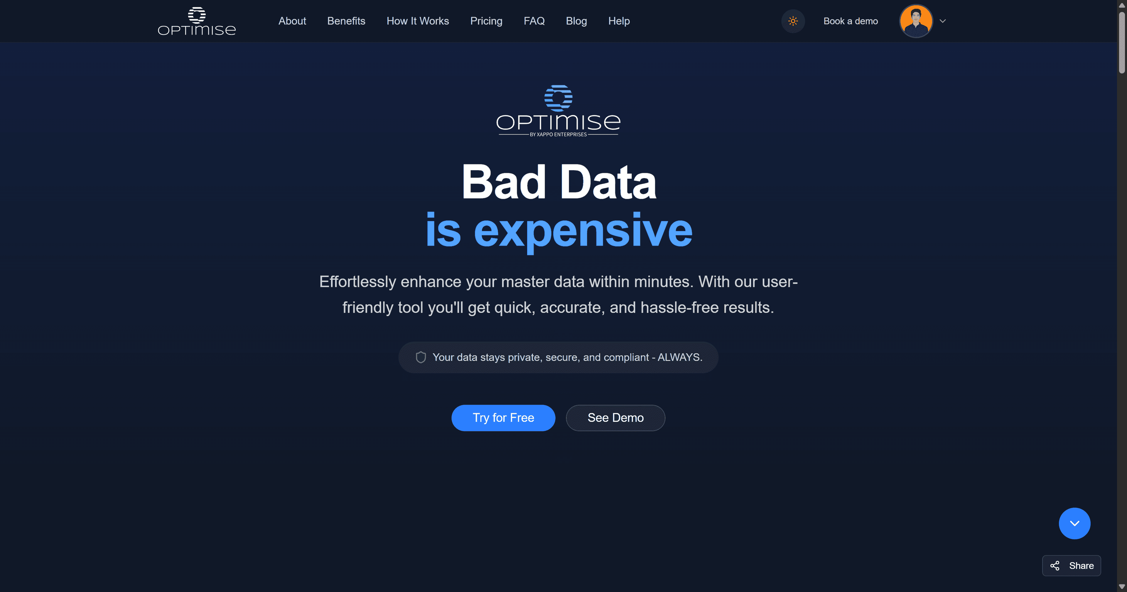 Building Get Optimise, An AI powered Web Application